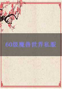  《60级魔兽世界私服传奇：一段超越时间与空间的冒险》