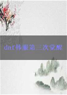  《传奇再燃：DNF韩服第三次觉醒的故事》